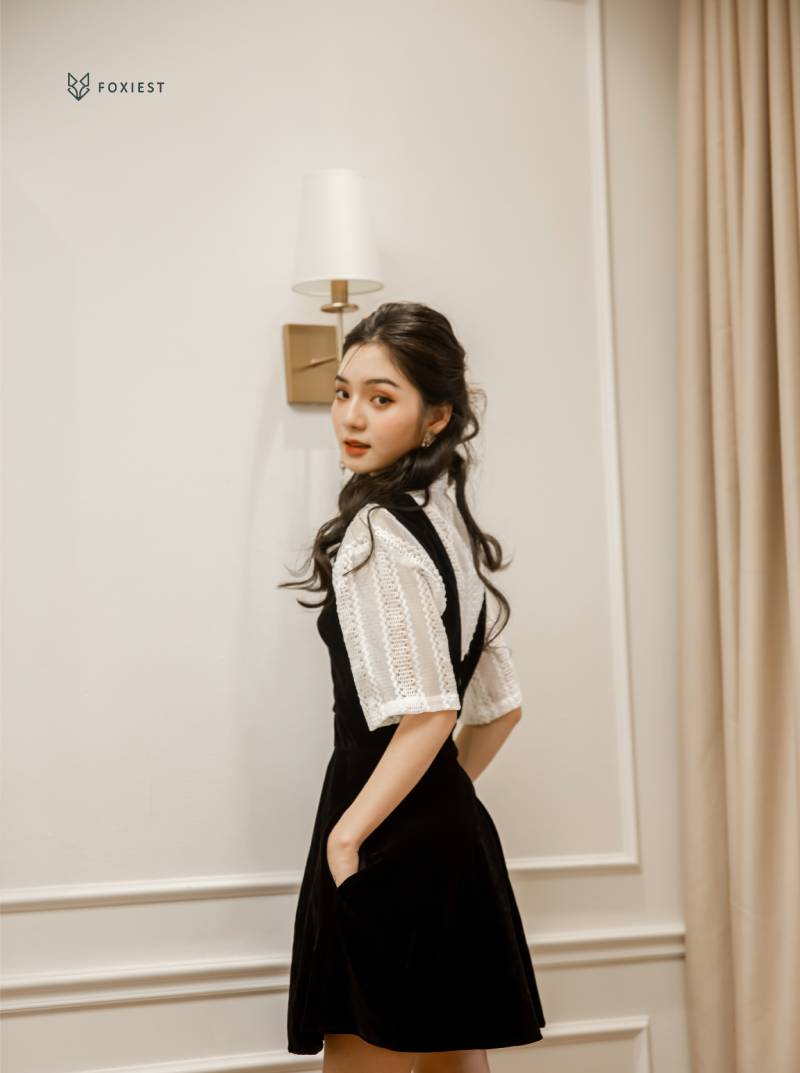 váy luna dress foxiest store