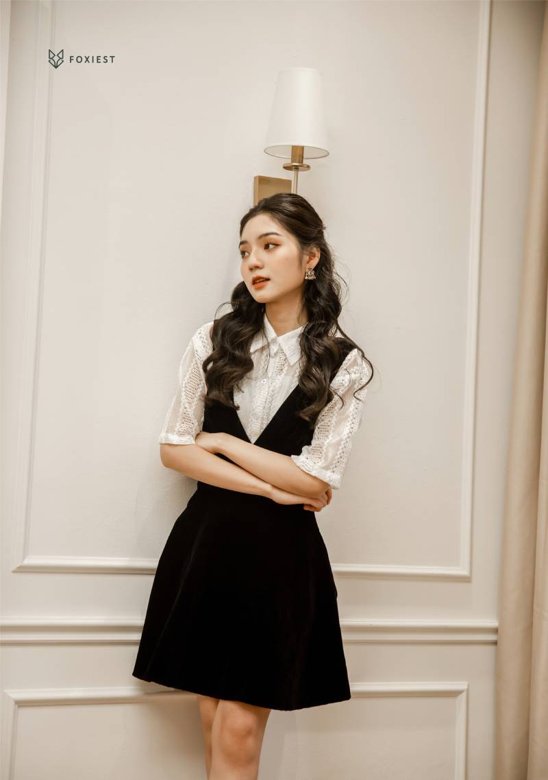 váy luna dress foxiest store