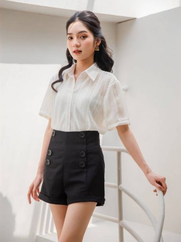 áo sơ mi fence shirt foxiest store