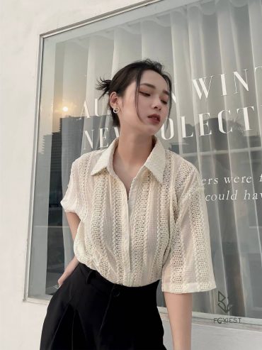 áo sơ mi fence shirt foxiest store