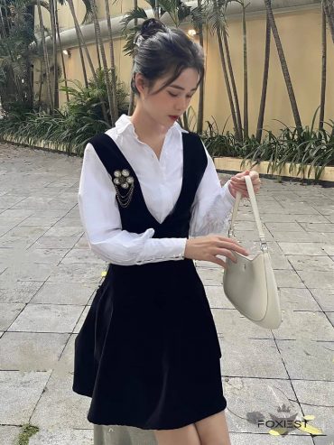 váy luna dress foxiest store