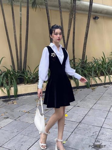 váy luna dress foxiest store